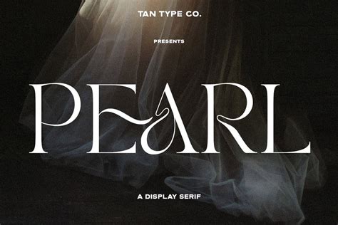 free font tan pearl.